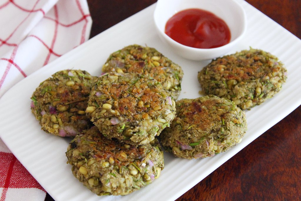 How to Make Healthy Sprouts Cutlet 